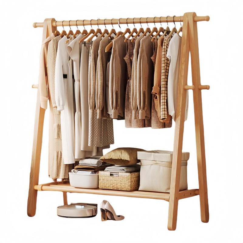 悦兴诚木质衣帽架120*150cm个