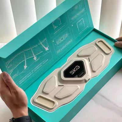 SKG腰部按摩器金腰带智能热敷物理揉捏按摩仪可拆卸隐形护腰带生日七夕情人节送男女友 G7豪华款