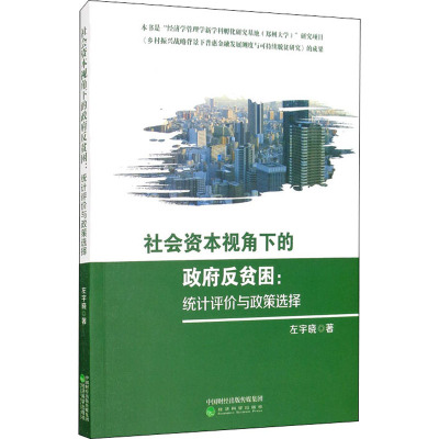 社会资本视角下的政府反贫困--政府反贫困:统计评价与政策选择