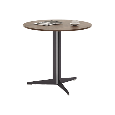 质凡会议桌简约现代 接待会议洽谈桌小圆桌