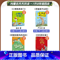 一升二年级4本 [正版]内蒙古天天共读二年级小鲤鱼跳龙门安徽少年儿童出版社歪脑袋木头桩穿着绿披风的吉莉春风文艺出版社闪闪