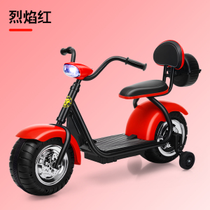 qk-306新款2-6岁电动车两轮电动儿童电动摩托车三轮车男女宝宝可坐人小孩玩具电瓶车奇客童车