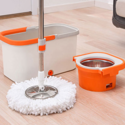 免手洗旋转拖把甩干脱水神器 加强杆拖布加厚拖地桶 单位/套