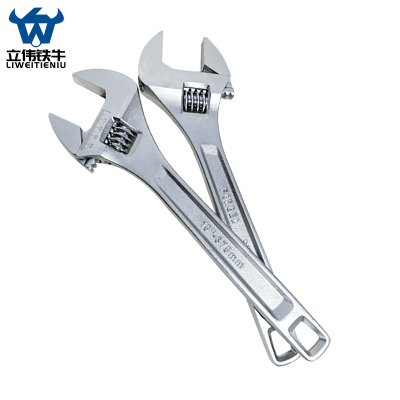 立伟铁牛活口扳手15寸/375mm把