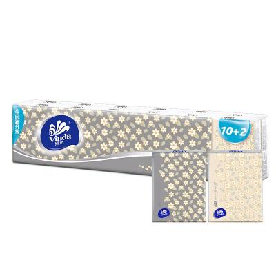 维达（Vinda）手帕纸纸巾小包4层便携式餐巾纸随身面巾纸实惠装卫生纸