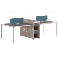 臻远GWL-01 职员桌办公桌屏风工作卡位 对坐四人位
