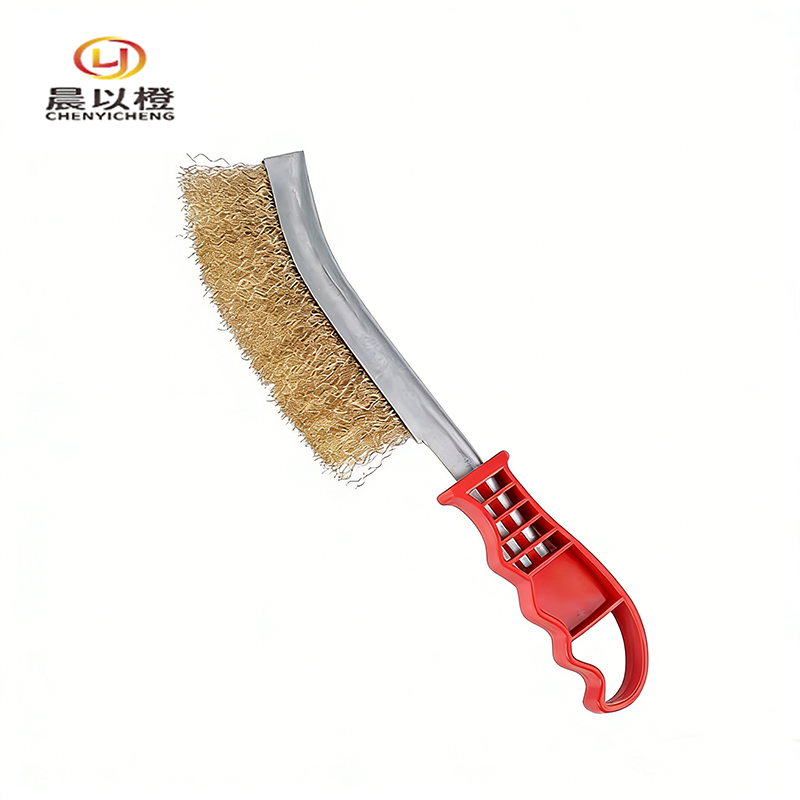 晨以橙 镀铜钢丝刀刷 长24CM 把