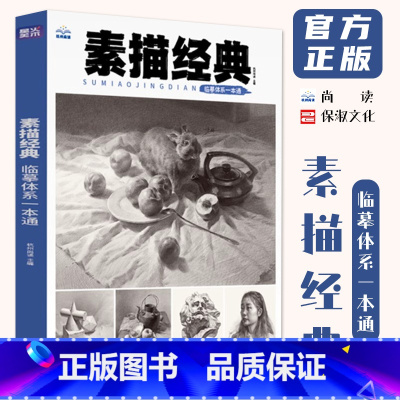 [正版]素描经典临摹体系一本通 2024尚读