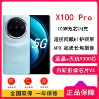 vivo X100 Pro 星迹蓝 16GB+512GB 蓝晶x天玑9300旗舰芯 蔡司影像 LPDDR5X闪存 100W双芯闪充 5G拍照 全新自研影像芯片V3 手机