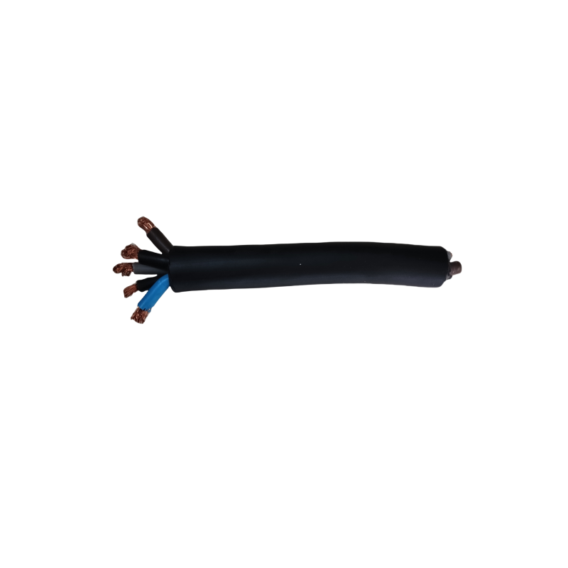津达线缆 3+2芯防水橡套电缆电压300/500V YC3*4mm²+2*2.5mm² 米