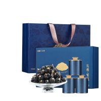 杞里香 大果黑枸杞礼盒-礼遇繁花蓝色 200g(12罐)