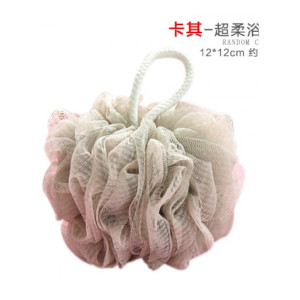 家柏饰(CORATED) 素雅大号沐浴球成人洗澡球 洗澡用品浴花浴球洗浴球沐浴花