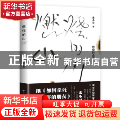正版 燃烧的山川 宋小君著 广东人民出版社 9787218160474 书籍