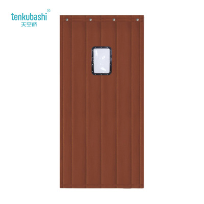 天空桥 棉门帘 MML-42咖啡色30*45cm二层棉 平方米