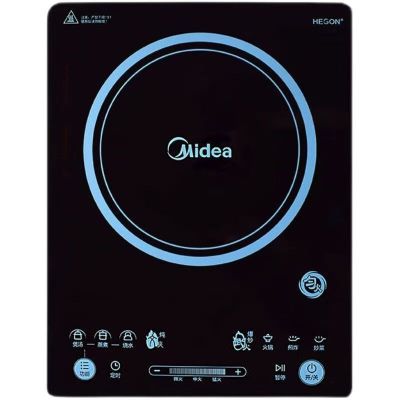 美的(Midea)电磁炉C22-RH2275 188mm大线圈盘 智能定时速热爆炒电磁灶电池炉