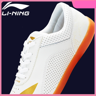  李宁LI-NING太极鞋女士牛筋底太极拳鞋八段锦练功鞋高端武术鞋太极鞋男款