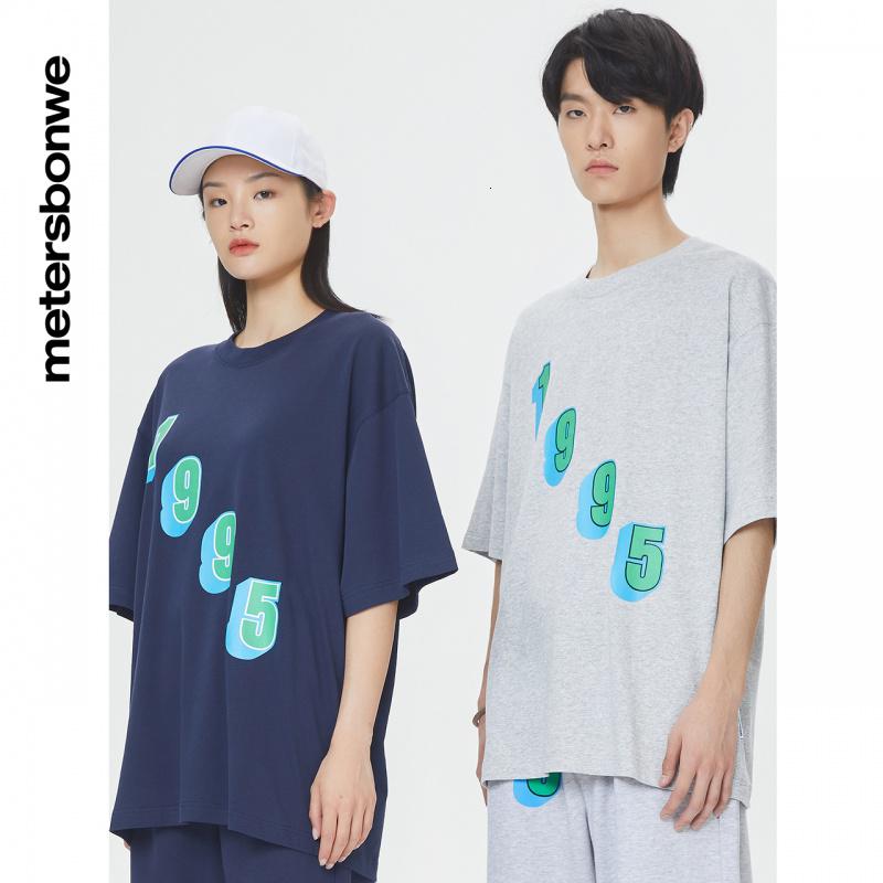 [1件3折价:49.5]美特斯邦威短袖T恤男夏季新款宽松圆领印花男士上衣