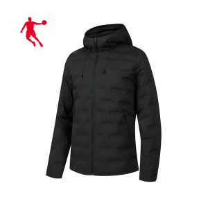 乔丹 夹克风衣 梭织风衣 男上衣 KGM43213285 男款 件(黑色 XL)