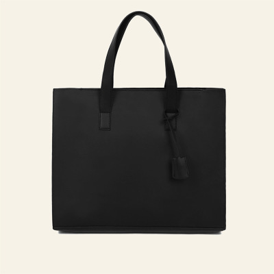 NEWLAKE韩版横款时尚百搭pu皮托特包潮流斜挎手提包男士单肩包男士包袋男士斜挎包