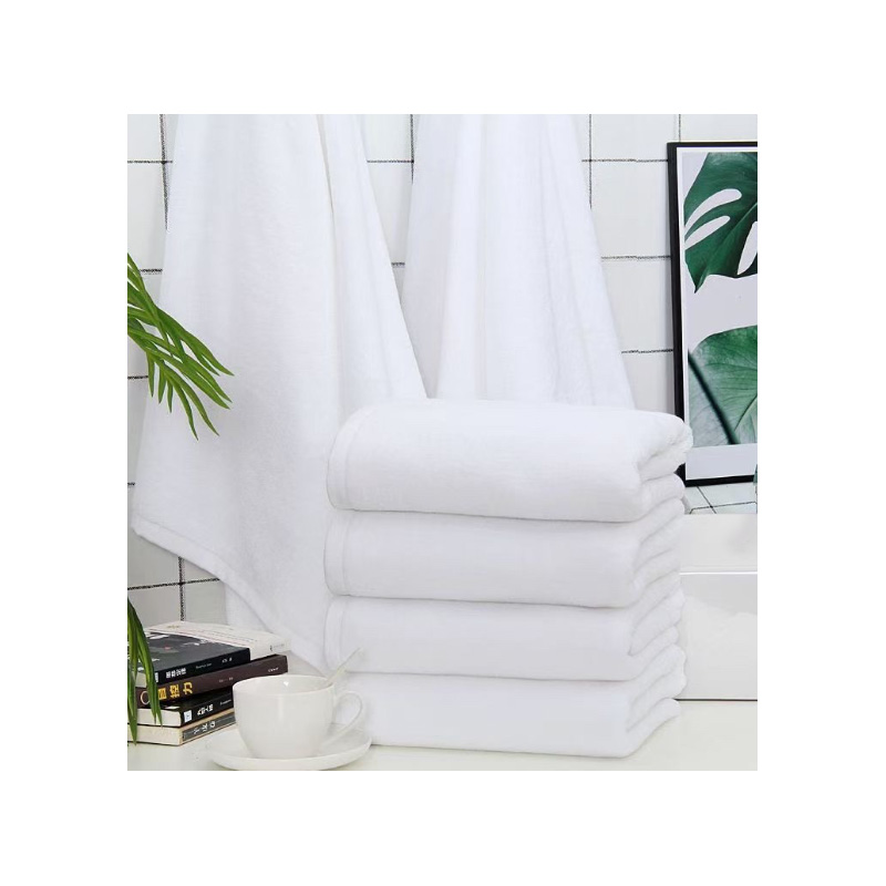 踏绮TQ9293 32股线短毛圈纯棉白色吸水毛巾 35*75cm 条