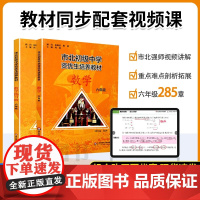 市北资优生教材数学六年级视频课培养教材练习册全套上海市北理四色书小学初中初一竞赛培优课程讲解教材教辅书练习册初级中学培优
