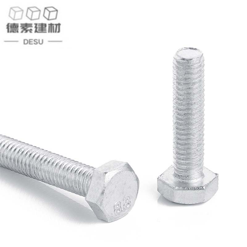 德素 304不锈钢外六角螺栓 M10*60 个