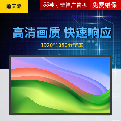 甬天派TOPIT-T19BRA055-1 壁挂式55英寸广告机