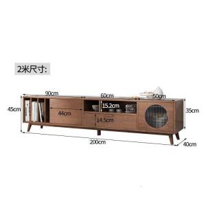 森美人创意茶几电视柜组合套装简约现代小户型茶几桌客厅家用北欧茶桌子