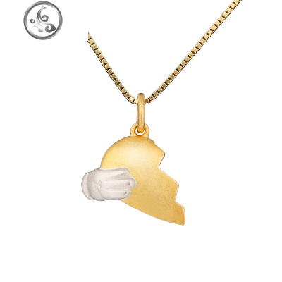 s925纯银异地恋心碎时分情侣项链男女爱心磁吸百搭毛衣链定情信物 JiMi