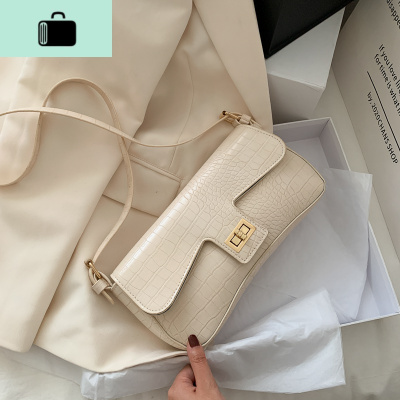 法式小众奶茶紫色腋下包包女2020新款网红手提法棍包高级感洋气包NEW LAKE女士单肩包