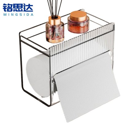 铭思达纸巾盒透明个