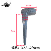 巨头鲨手工锻打九公分道钉3.5*1.2*9cm