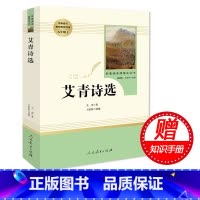 [正版]赠知识手册 艾青诗选 人民教育出版社 九年级上册 人教版学校 初中生配套阅读 名著阅读未删节全套