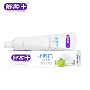 舒客洁白细护小苏打牙膏(清爽柠檬香型)105g