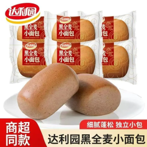 达利园法式黑麦小面包营养健康早餐手撕面包散装20g*20包共400g装