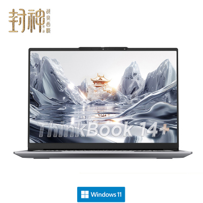 ThinkPad ThinkBook 14+ 00CD 2025款14.5英寸大屏学生游戏娱乐商务办公笔记本电脑 3K高色域屏 定制 锐龙AI 9-365 32G内存 2TB固态