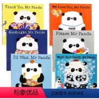 熊猫先生6册全套 [正版]熊猫先生礼仪课堂6册全套 英文原版绘本 Please Thank You Mr Panda 儿