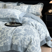 加厚牛奶绒四件套秋冬季加厚数码印花被套床单法兰绒床笠新款