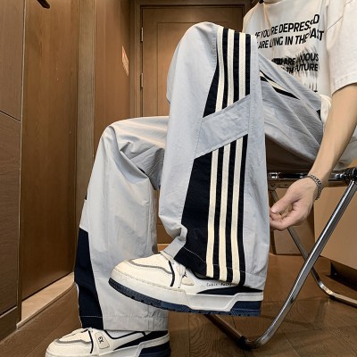 2026新款春夏薄款休闲裤男直筒宽松美式裤子长裤时尚百搭潮牌男士