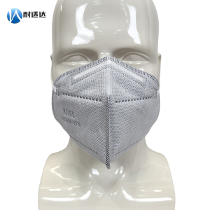 耐适达 KN95耳挂式活性炭折叠防尘口罩 807V/只