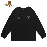 YANXU秋季新款美式篮球运动速干健身跑步训练长袖t恤男女宽松投篮服