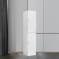 臻远 铁皮柜健身房存包柜员工柜储物柜 单二门更衣柜