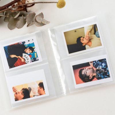 封后拍立得3寸4寸影集识字卡5寸6寸照片收纳相册本电影票火车票收藏册3寸/64张