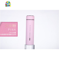 马卡龙保温杯女士便携ins原宿风学生可爱简约304不锈钢男水杯定制 FENGHOU 绅士黑