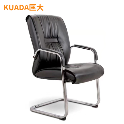 匡大办公椅电脑西皮椅金属框架会议椅