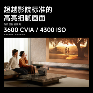 极米RS 20 Pro Max高亮版 家用投影仪 全新三色激光变焦移轴高刷投影 大师镜头 智能影院 4K超清