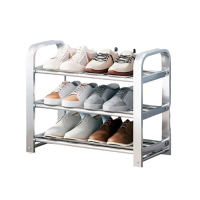 班龙不锈钢鞋架三层40*25*48cm个