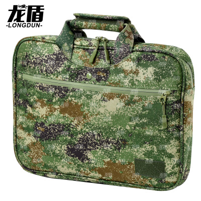 龙盾作业包手提公文包 迷彩电脑包指挥文件包 丛林荒漠水墨纹