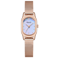 梭伦(SOLLEN)新款手表女电子表小表盘方形防水时尚商务优雅气质简约休闲女士石英表SL425