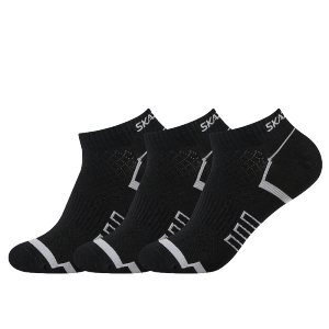 361°运动短袜三双装男士透气健身训练平板短袜男袜跑步袜子
